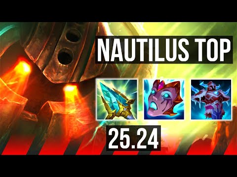 NAUTILUS vs ZAAHEN (TOP) | 30K damage, Grasp Of The Undying, Good KDA: 5/1/13 | NA Master | 25.24