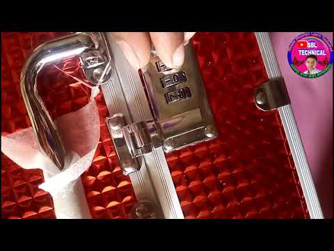 Shamax red makeup box unboxing | shamax makeup box unlock Kaise kare? make-up box unlock kaise kare?