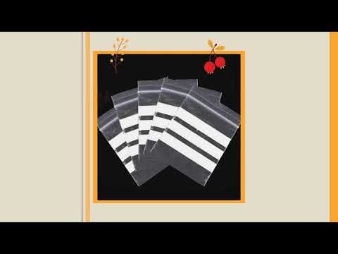 Grip Seal Bags 9" x 12.75" Write On Panel - Pack of 100