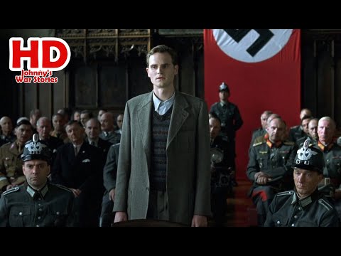Hans Scholl of the White Rose Resistance on Trial