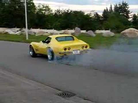1969 L88 CORVETTE BURNOUT