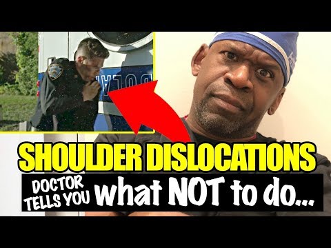 SHOULDER DISLOCATIONS | doctor explains what not to do when you dislocate your shoulder MOVIE ED Video