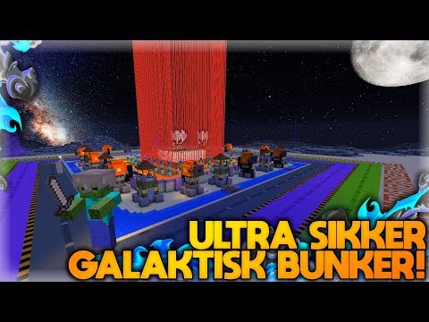 BRYDER IND I DEN SIKRESTE GALAKTISKE BUNKER I MINECRAFT!!
