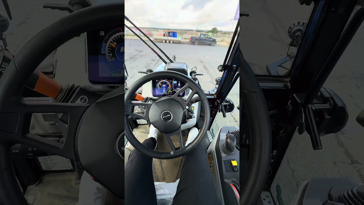 Démo de l’autoguidage FleetPro RTK de chez New Holland dans la concession T3M Lvail de Servian !