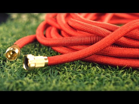 Dieser Gartenschlauch gleitet über jedes Hindernis!