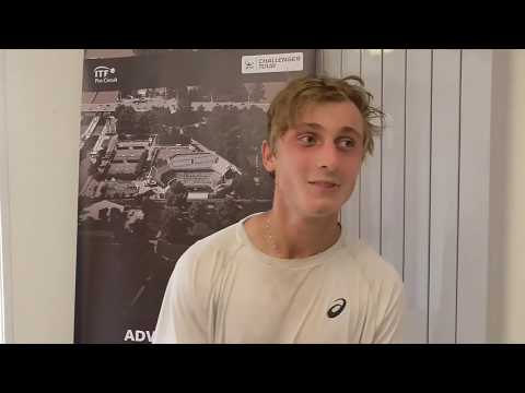 Vítek Horák po porážce v 1. kole kvalifikace ATP Challenger Praha