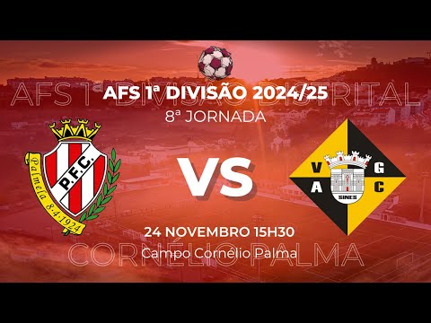 PALMELENSE - VASCO DA GAMA SINES | 8ª JORNADA - AFS 1ª DIVISÃO 2024/25