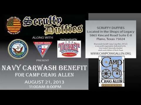 Scruffy Duffies Carwash benefiting Camp Craig Allen - Spot #2 on Radio 1310 The Ticket