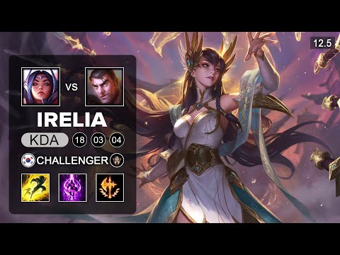 Irelia Top vs Jayce - KR Challenger - Season 12 Patch 12.5