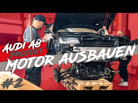 Audi A8 Projekt - 4,2 TDI Quattro I #2 Motor ausbauen I RAD48
