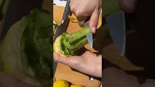 Artichoke hearts with herb gremolata RECIPE #shorts