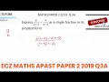ECZ 2020 ECZ PAST PAPERS GRADE 12 Ecz Mathematics Past Papers And Answers Ecz Maths Past Papers2 Q3A