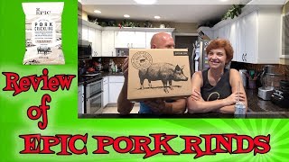 Review of Epic Pork Rinds- Maple Bacon Flavor
