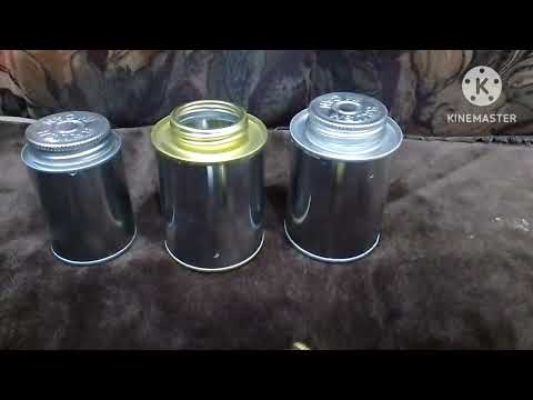 UPVC Solvent Tin Can