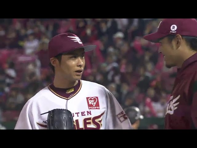 【7回表】イーグルス・辛島 持ち前の制球力で7回まで投げ切る!! 2018/4/26 E-M