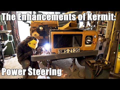 Series Land Rover Power Steering Conversion - An Enhancement of Kermit