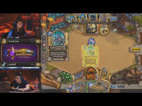 《爐石戰記》大師巡迴賽 - 拉斯維加斯站 第一天 Round 3 | CaraCute vs wtybill