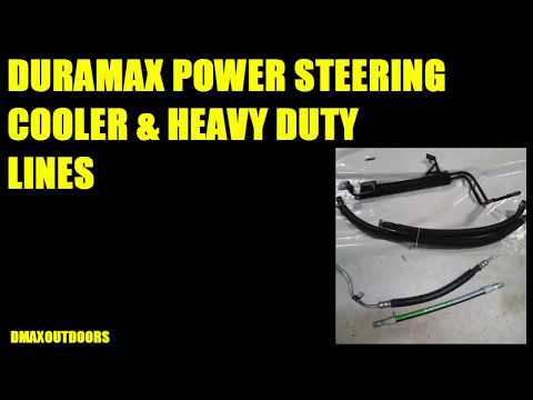 DURAMAX POWER STEERING COOLER & HEAVY DUTY LINES