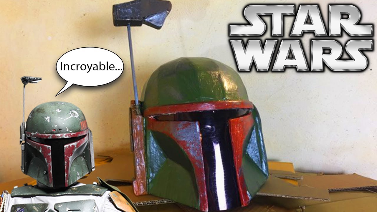 STAR WARS - Construction du casque de Boba Fett