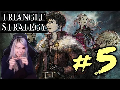 Triangle Strategy - Part 5 - First Playthrough - Sir, there's a horse on a bookshelf!