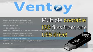 Ventoy - How To Boot Multiple ISO Images From A Single USB Drive - Easy Guide