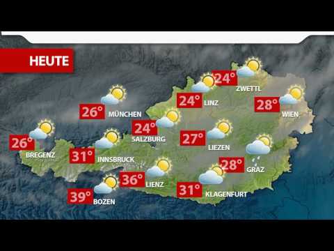 Aktuelle Wetterprognose für Dienstag (13.06.2017)
