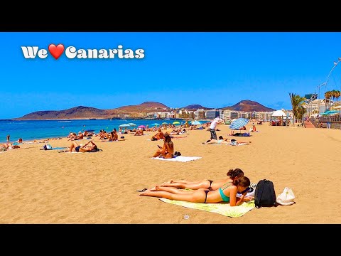 Gran Canaria Playa de las Canteras Beach on 27.05.2022  | We❤️Canarias