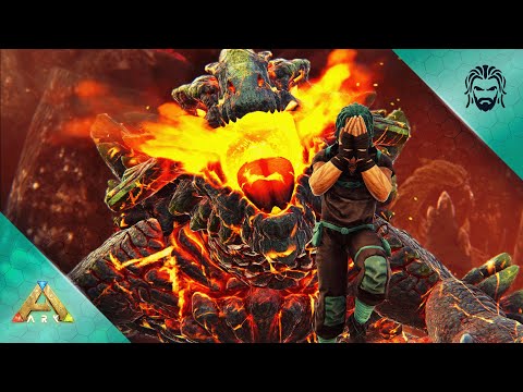 Stealing Magmasaur Eggs on Foot! - ARK Caballus [E47]