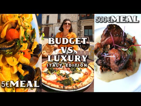 5€ Meal vs 500€ Meal: Italy Edition | Bari, Puglia Food Guide |