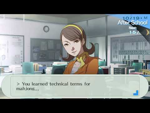 Persona 3 Portable Day 10/19 Priestess Rank 9