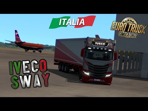 TRASPORTO DALL'AEROPORTO DI BARI con IVECO SWAY! - EURO TRUCK SIMULATOR 2