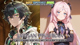 Download lagu Nightcore - Jangan Pisahkan (Inka Christie & Amy Search) - [Switching Vocals With Lyrics] mp3