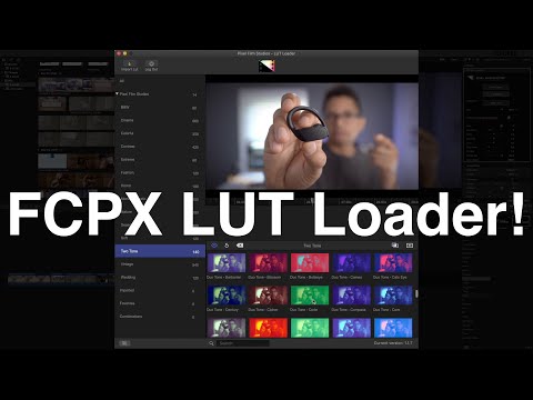 Awesome Final Cut Pro X LUT library tool from Pixel Film Studios [Sponsored]