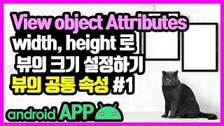 안드로이드 뷰와  뷰그룹의 공통 속성 [안드로이드 앱 만들기 - 뷰 & 뷰그룹 #2-1]