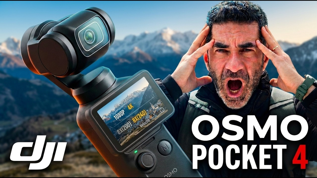 DJI Osmo Pocket 4 è ASSURDA: Questo è il Video che devi Guardare prima di acquistarla