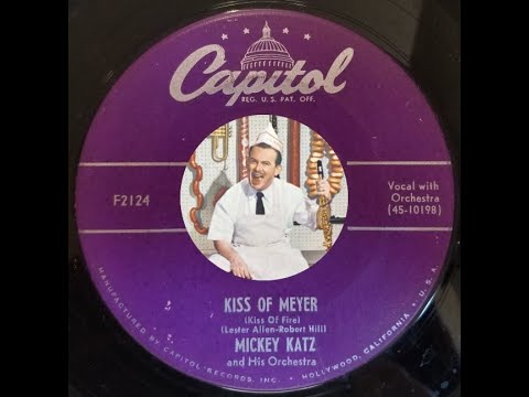 MICKEY KATZ: Kiss of Meyer (Kiss of Fire) / Capitol / 1952