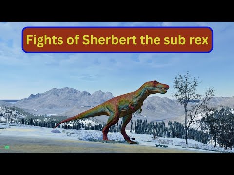 The Isle Legacy l Fights of Sherbert the sub rex l New Dawn Server l FKA New Beginnings