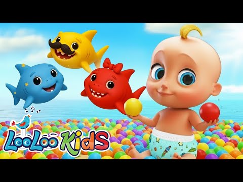 Baby Shark - Learn Colors with Colorful BALLS - Gumball Machine for Kids - Kids Songs