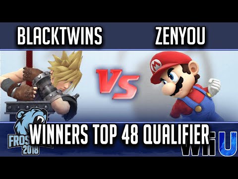 Frostbite 2018 Smash 4 Singles WINNERS TOP 96- EMG | Blacktwins vs eM | Zenyou (Mario)