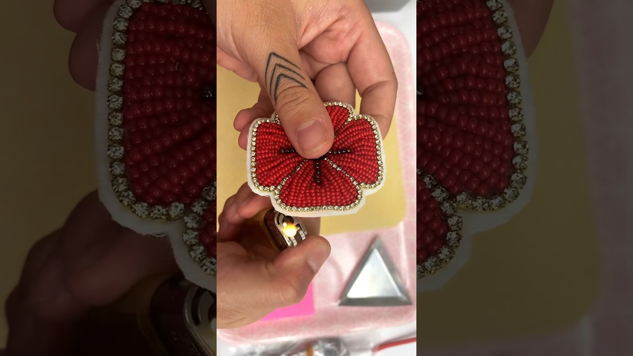 ✨Behind the Scenes✨ #beading #beadedearrings #diycrafts