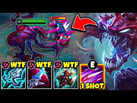 Cho'Gath but if I touch you you’re already dead… (20% MAX HP PER AUTO)