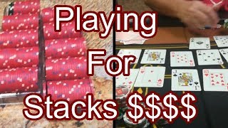 Mr Bill Poker Vlog #13 -  Playing For Stacks