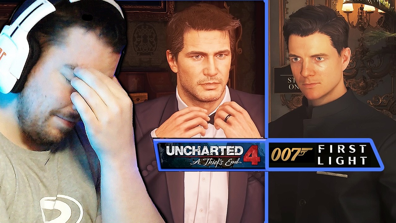 Los separan 10 AÑOS PERO... QUÉ BARBARIDAD! Comparan UNCHARTED 4 con 007 FIRST LIGHT