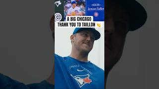 All love for Jameson Taillon in Chicago ???? #MLB #Toronto #BlueJays #Cubs