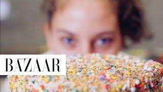 The Chicest Birthday Cake From Flour Shop NYC | Harper&#39;s BAZAAR