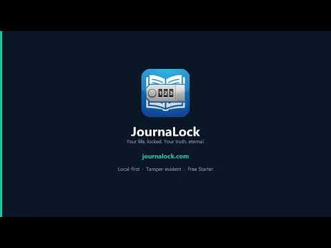 What is JournaLock? video still