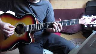 Daniela (Elmer Food Beat) cover guitare acoustique + Tutoriel des riffs