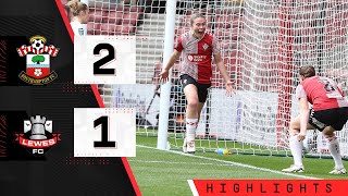 WOMEN'S HIGHLIGHTS: Southampton 2-1 Lewes | Barclays Women's Championship