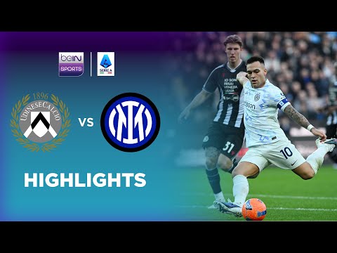 Udinese v Inter Milan | Serie A 25/26 | Match Highlights