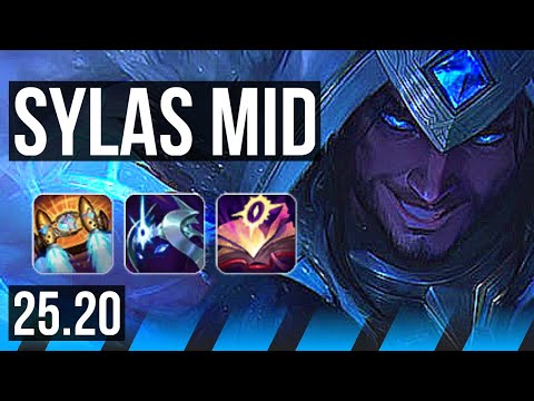 SYLAS vs AHRI (MID) | Legendary, 6 solo kills, 41k DMG, Rank 13 Sylas | VN Challenger | 25.20